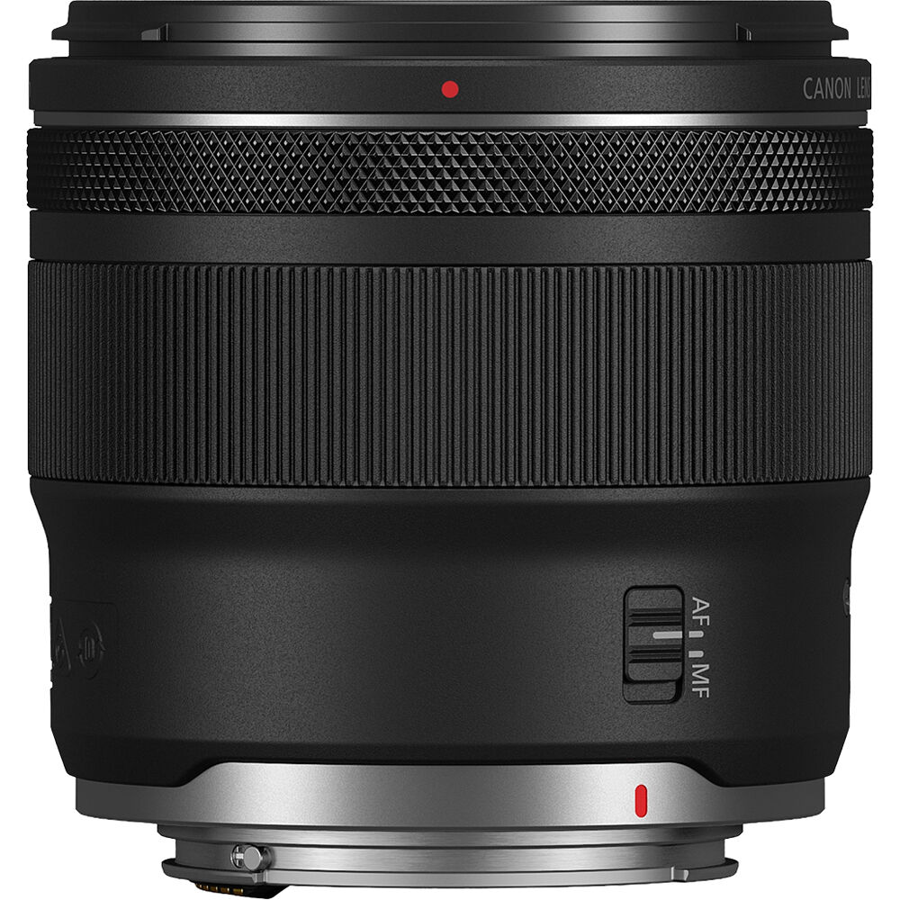 Lente Canon RF 45mm f/1.2 STM - vista lateral