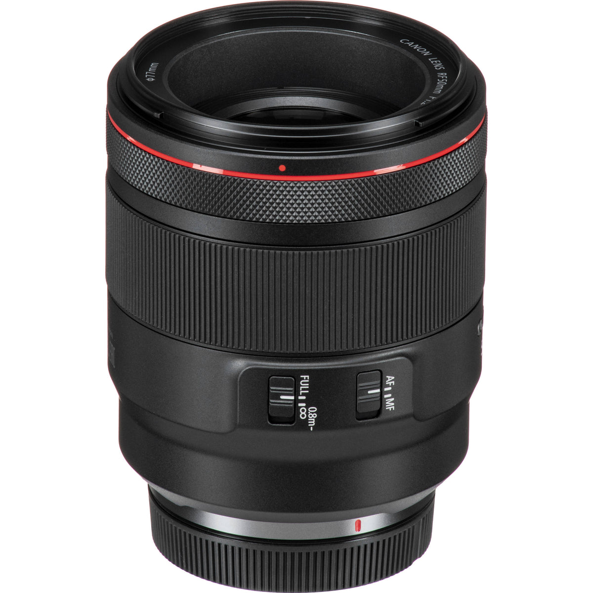 Lente Canon RF 50mm f/1.2 L USM - puertos y conexiones