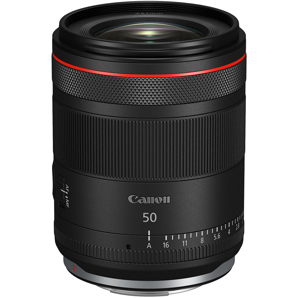 Lente Canon RF 50mm f/1.4 L VCM - vista principal