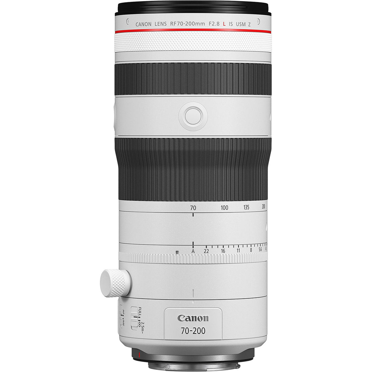 Lente Canon RF 70-200mm f/2.8 L IS USM Z (Blanco) - vista principal