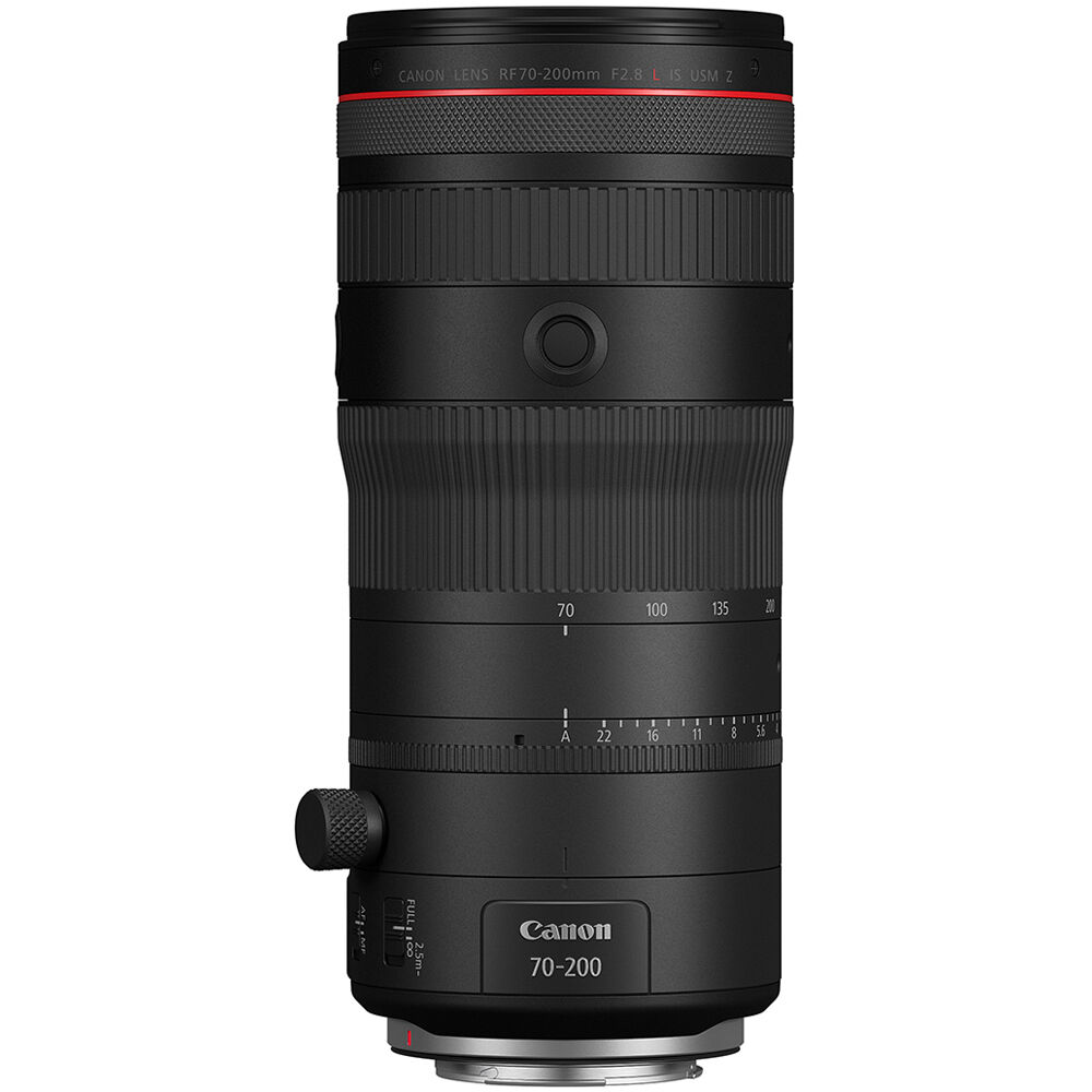 Lente Canon RF 70-200mm f/2.8 L IS USM Z (Negro) - vista principal