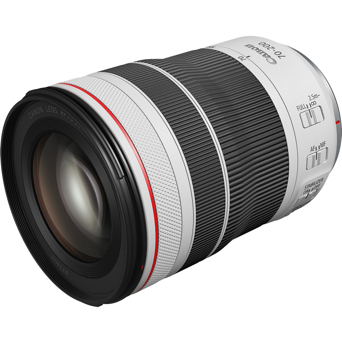 Lente Canon RF 70-200mm f/4 L IS USM - vista trasera