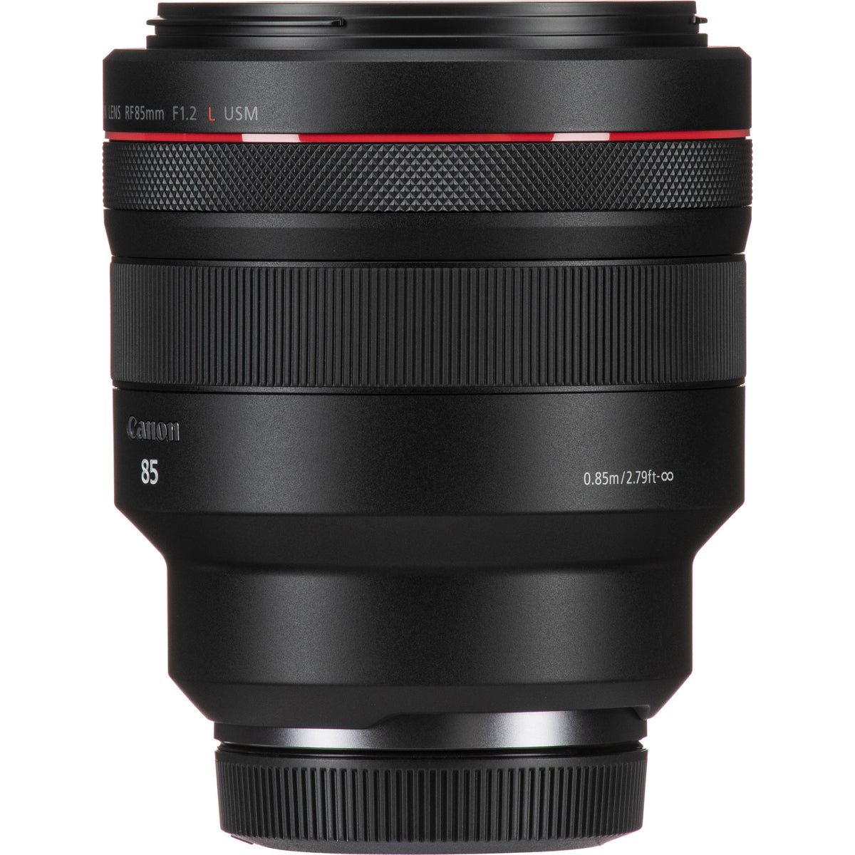 Lente Canon RF 85mm f/1.2 L USM - puertos y conexiones