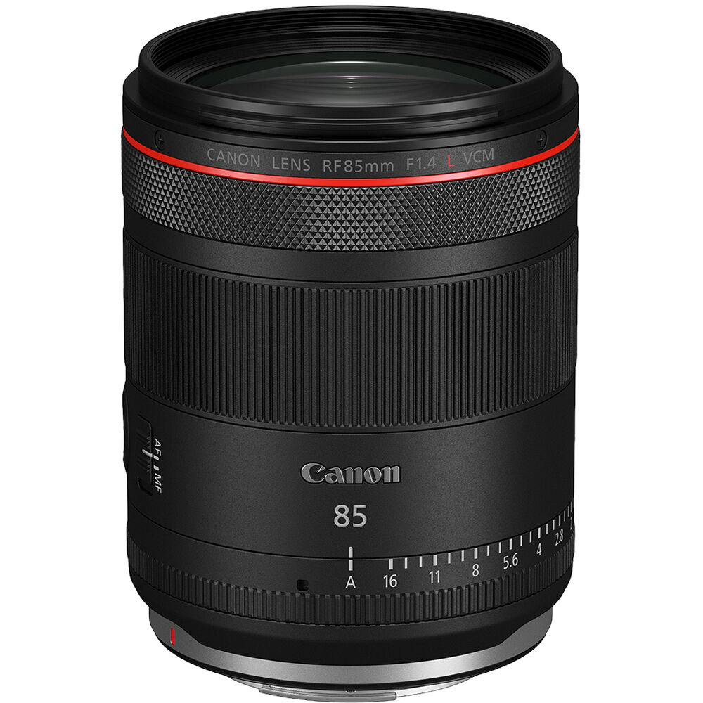 Lente Canon RF 85mm f/1.4 L VCM - vista principal