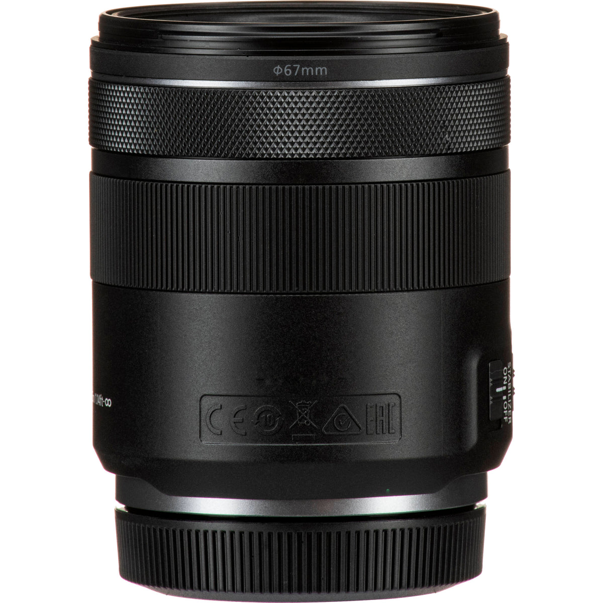 Lente Canon RF 85mm f/2 Macro IS STM - contenido de la caja