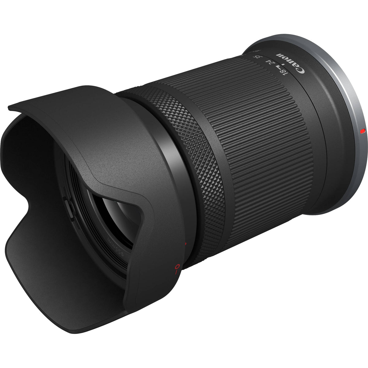 Lente Canon RF-S 18-150mm f/3.5-6.3 IS STM - contenido de la caja