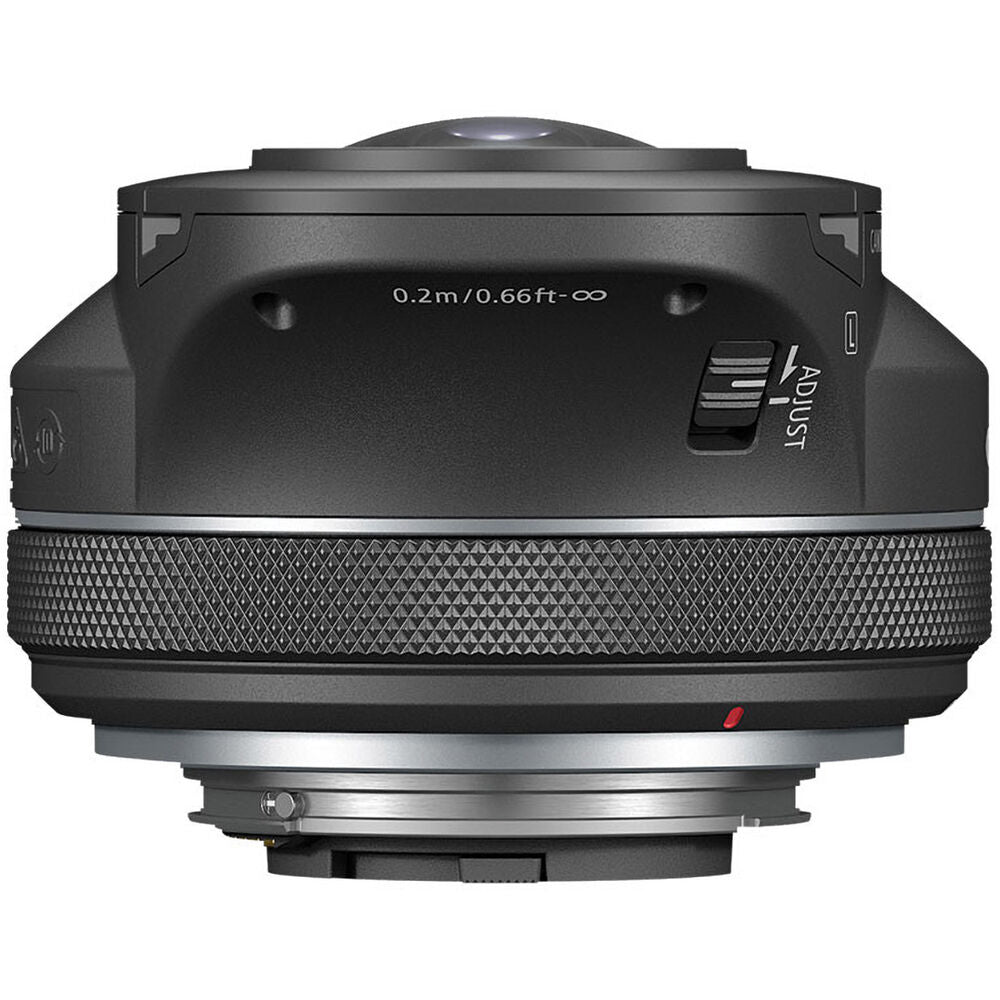 Lente Canon RF-S 3.9mm f/3.5 STM Dual Fisheye - vista trasera