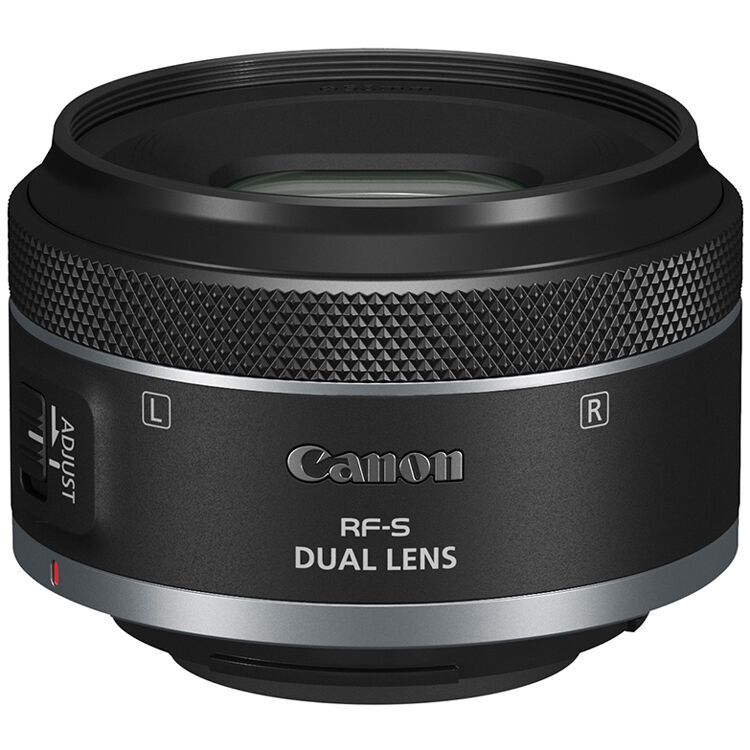 Lente Canon RF-S 7.8mm f/4 STM Dual - vista principal