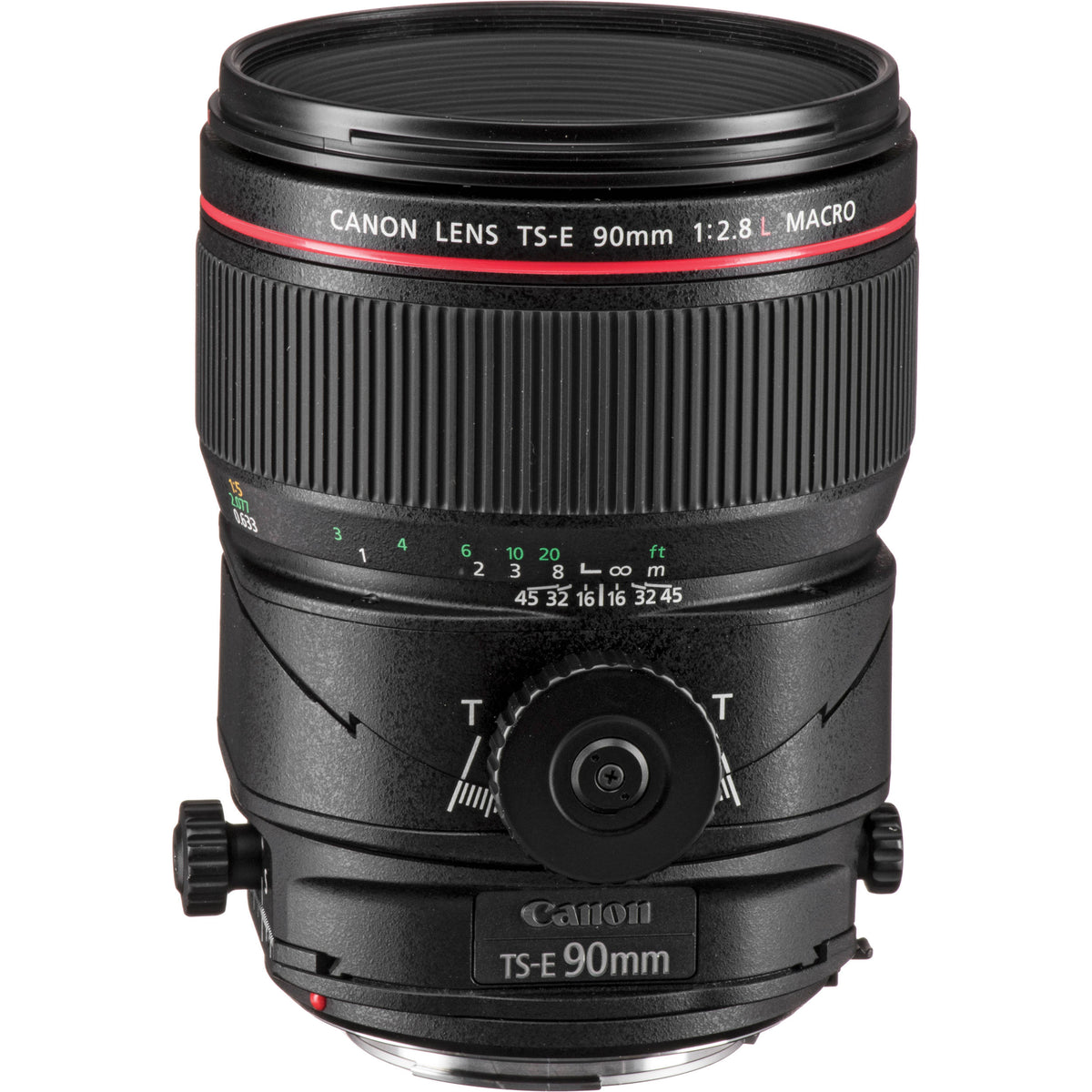 Lente Canon TS-E 90mm f/2.8L Macro Tilt-Shift - vista principal