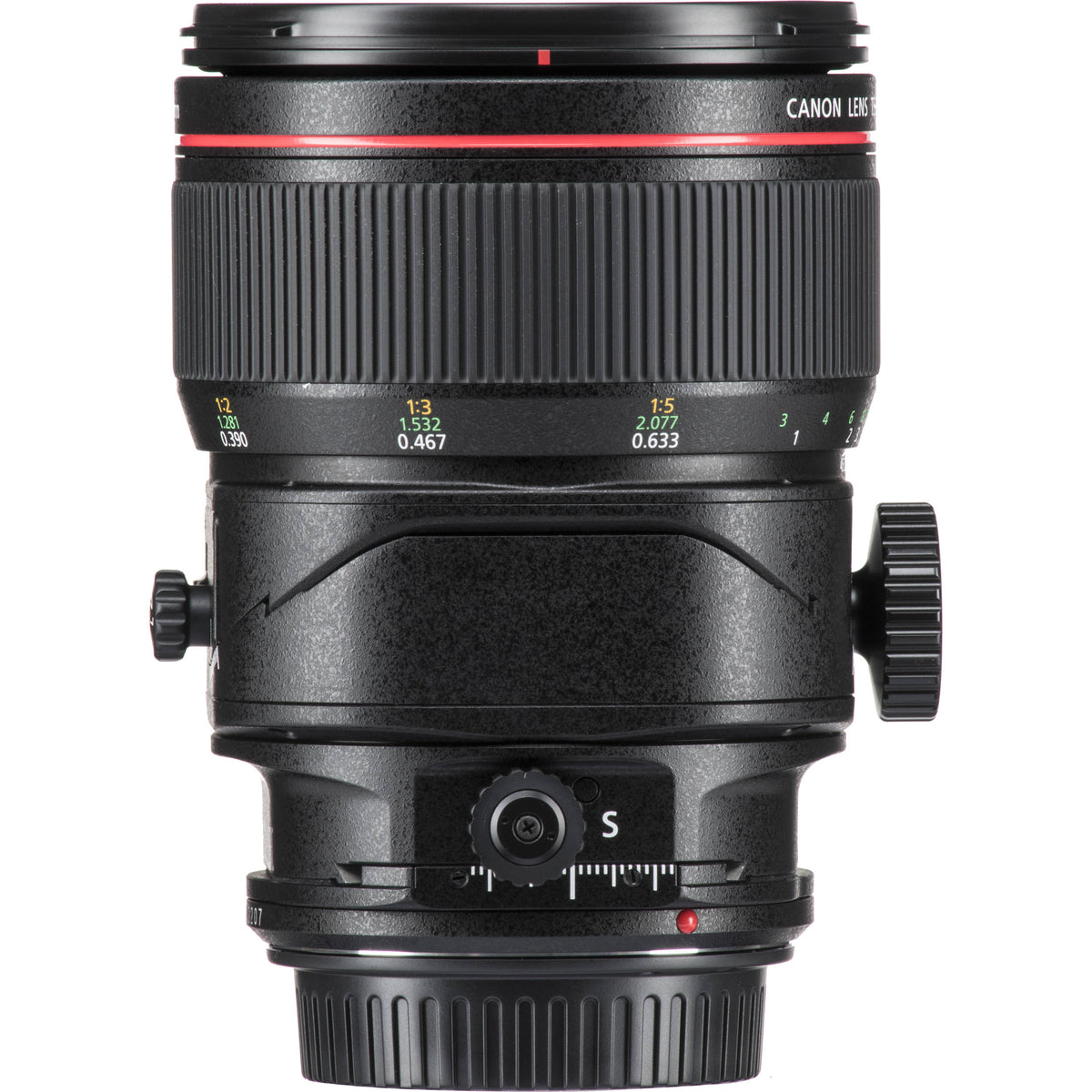 Lente Canon TS-E 90mm f/2.8L Macro Tilt-Shift - detalle