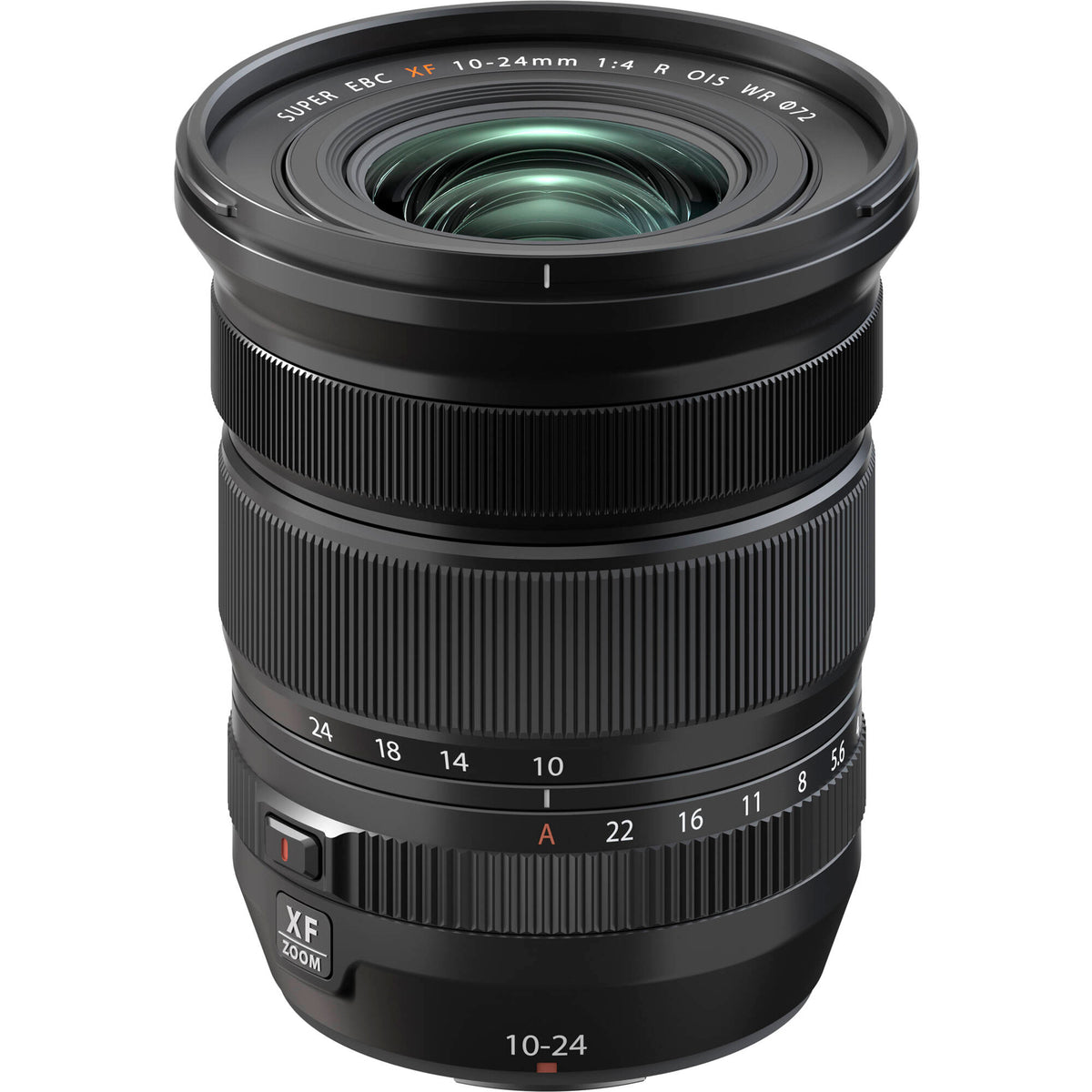 Lente Fujifilm XF 10-24mm f/4 R OIS WR - vista principal