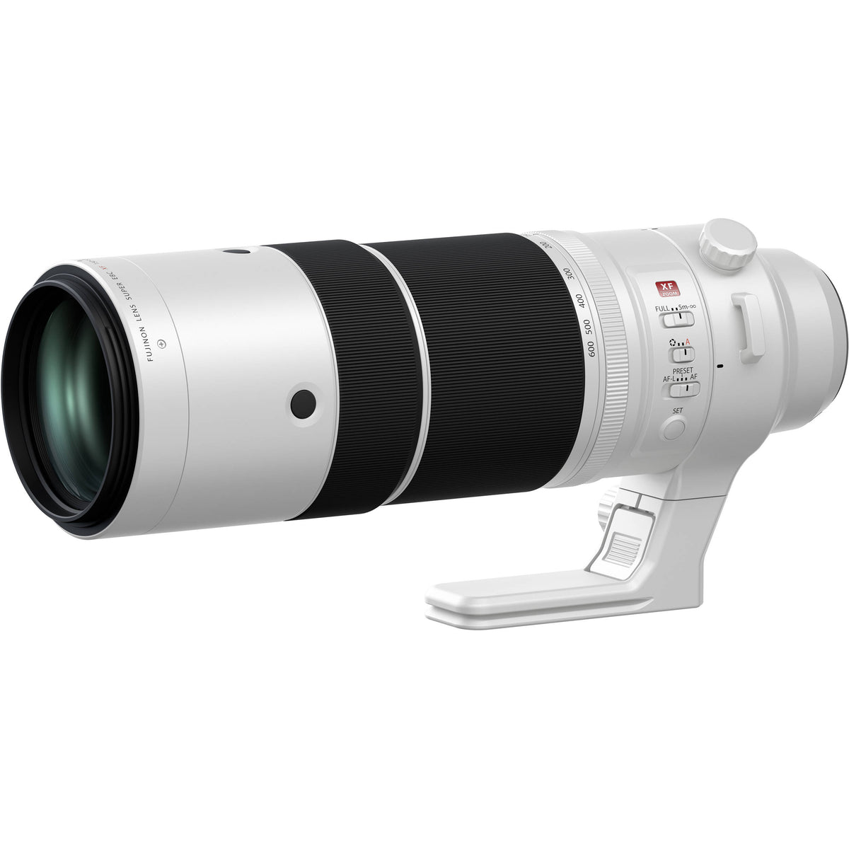 Lente Fujifilm XF 150-600mm f/5.6-8 R LM OIS WR - vista lateral