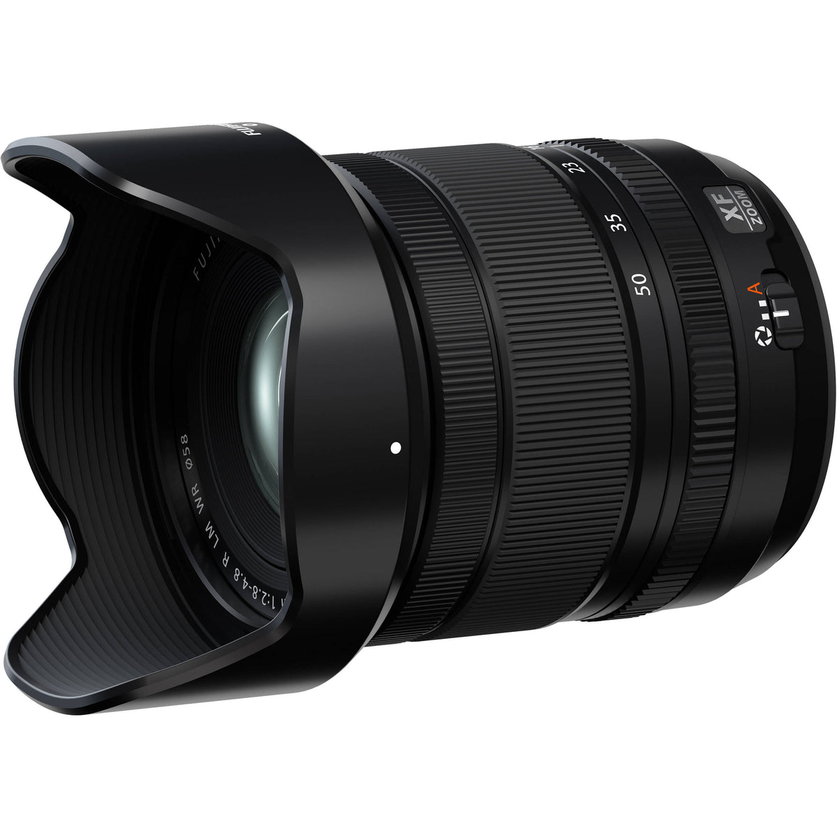 Lente Fujifilm XF 16-50mm f/2.8-4.8 R LM WR - vista lateral