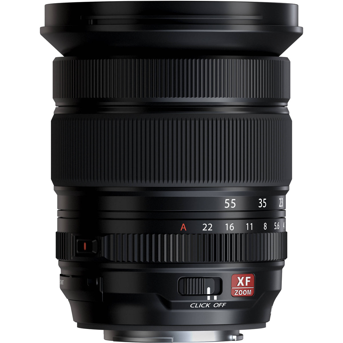 Lente Fujifilm XF 16-55mm f/2.8 R LM WR II - vista trasera