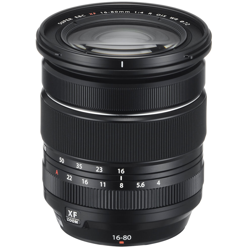 Lente Fujifilm XF 16-80mm f/4 R OIS WR - vista principal