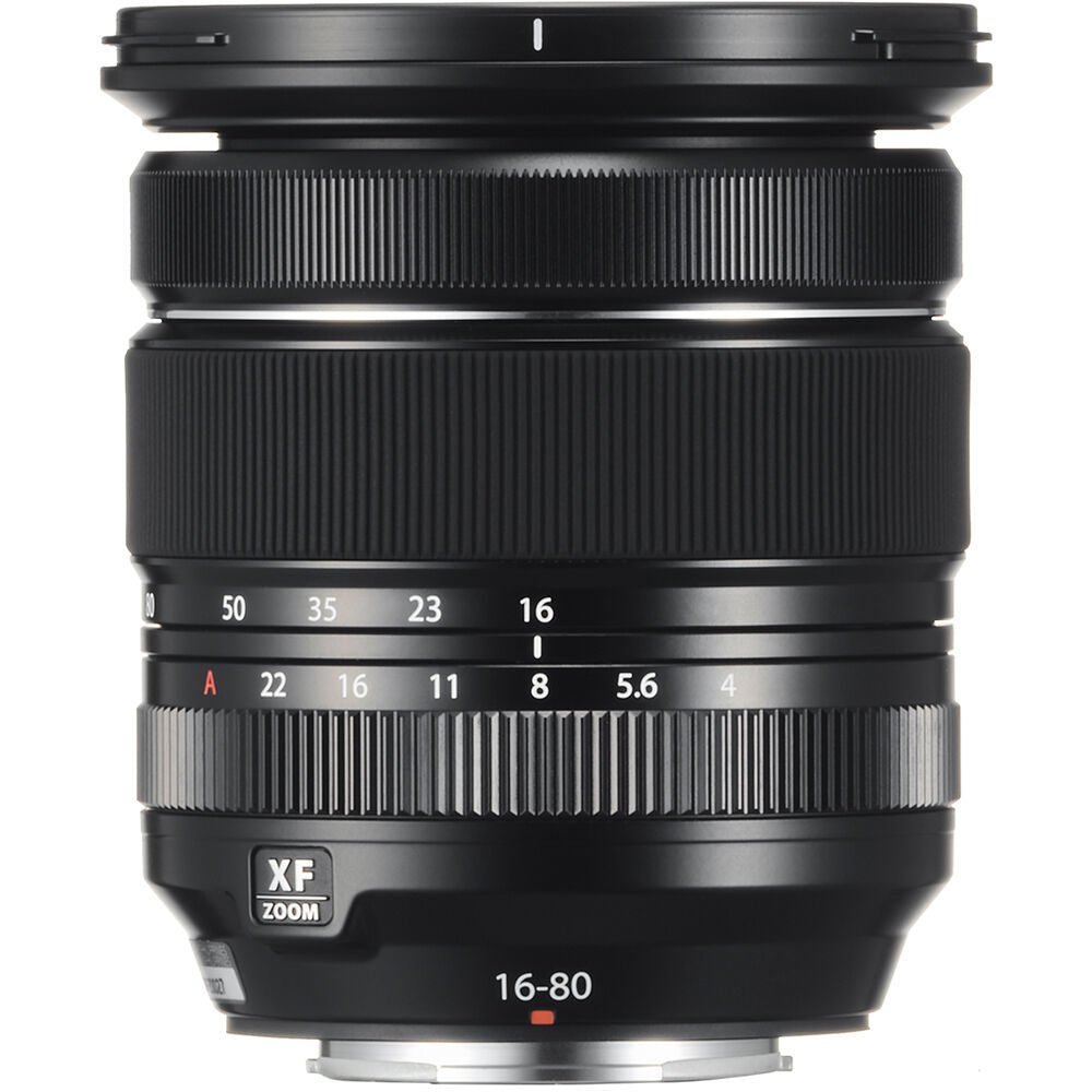 Lente Fujifilm XF 16-80mm f/4 R OIS WR - vista frontal