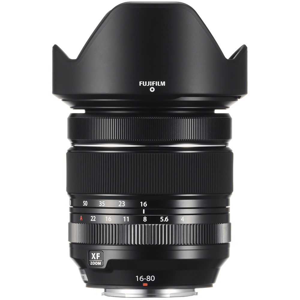Lente Fujifilm XF 16-80mm f/4 R OIS WR - vista trasera
