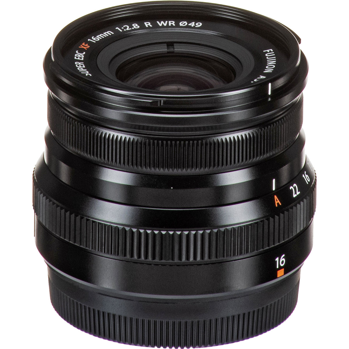 Lente Fujifilm XF 16mm f/2.8 R WR (Negro) - puertos y conexiones