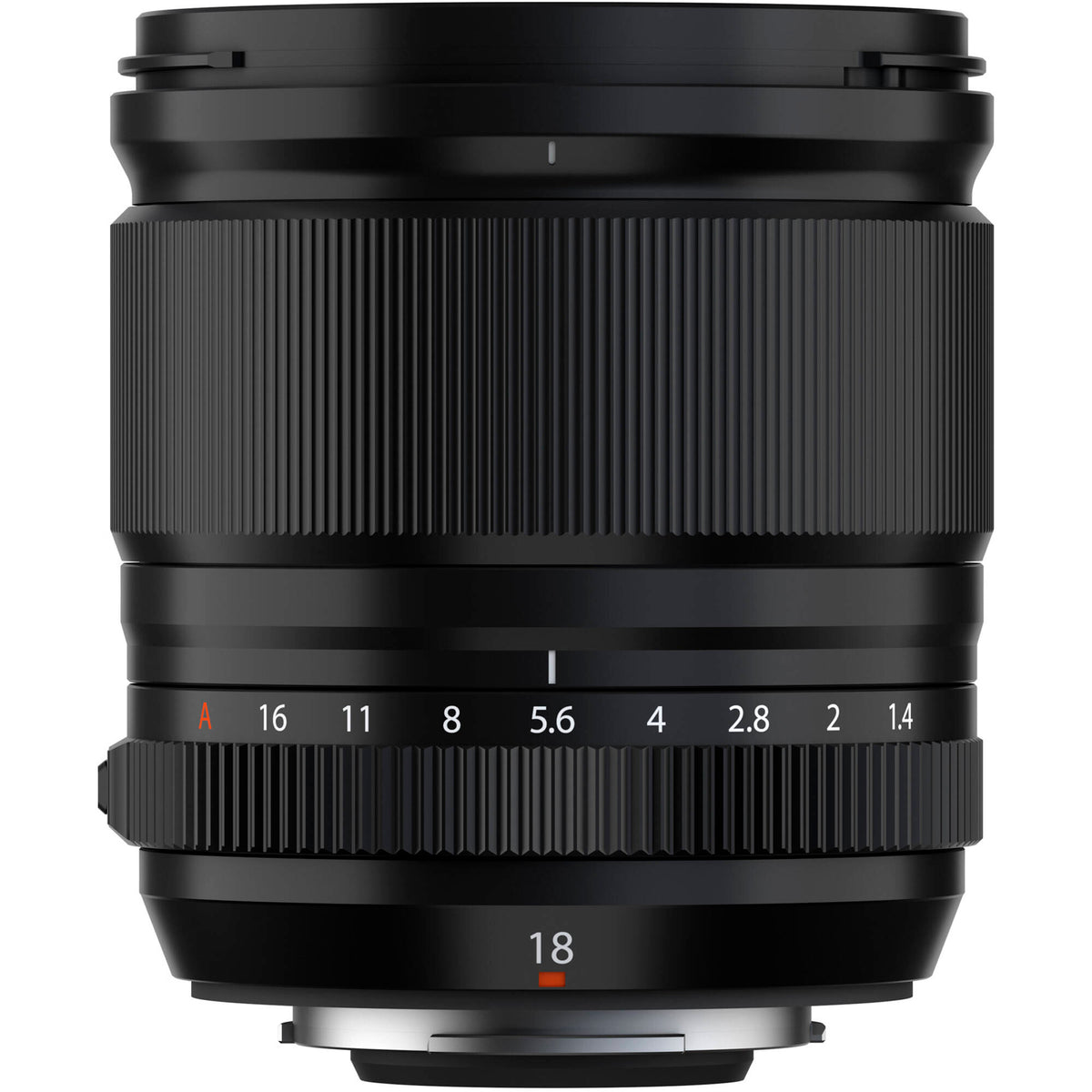 Lente Fujifilm XF 18mm f/1.4 R LM WR - vista frontal