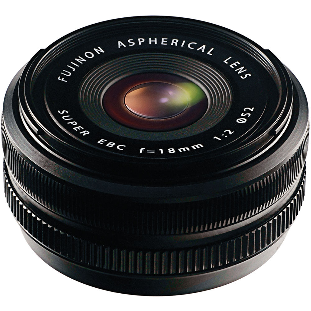 Lente Fujifilm XF 18mm f/2 R - vista principal