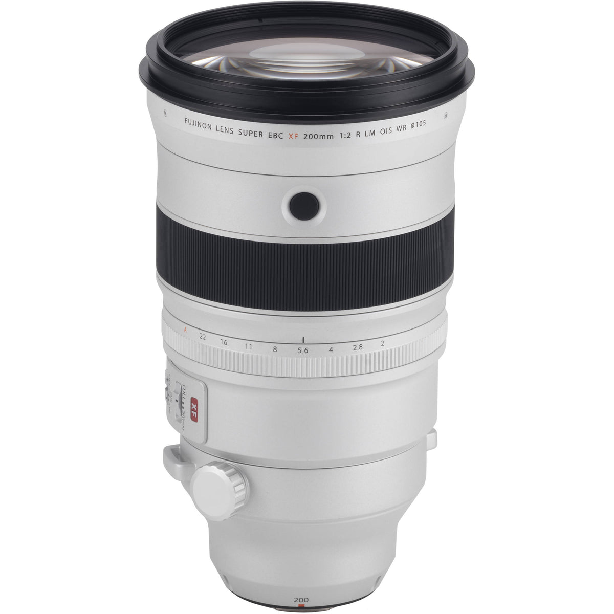 Lente Fujifilm XF 200mm f/2 R LM OIS WR con Teleconvertidor 1.4x - puertos y conexiones