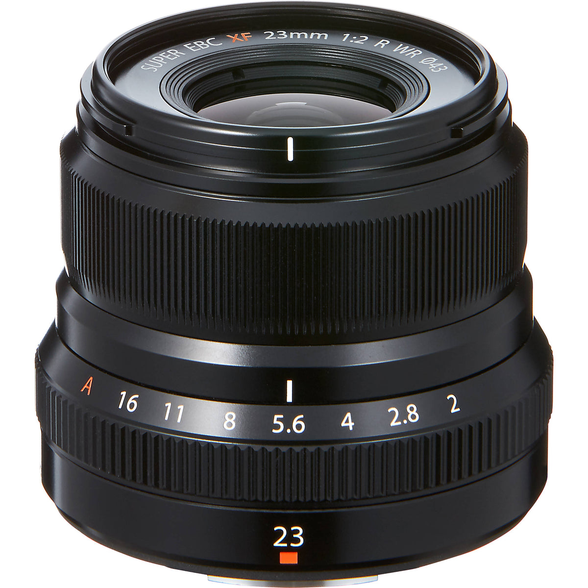 Lente Fujifilm XF 23mm f/2 R WR (Negro) - vista principal