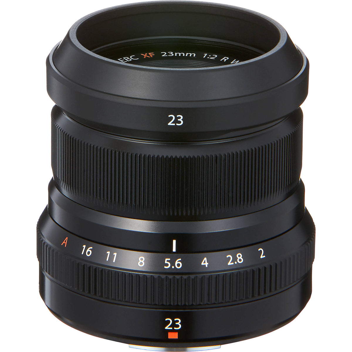 Lente Fujifilm XF 23mm f/2 R WR (Negro) - vista trasera