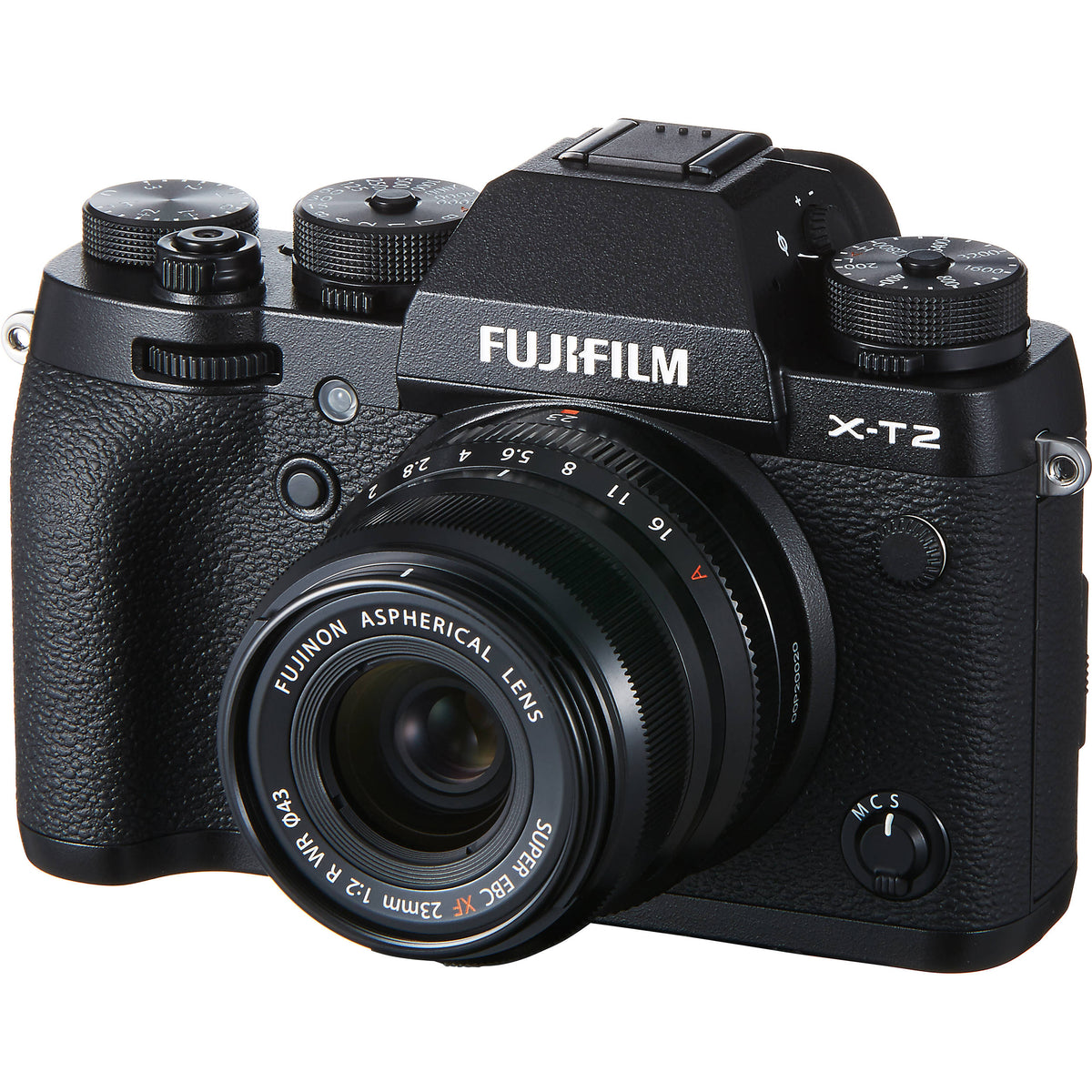 Lente Fujifilm XF 23mm f/2 R WR (Negro) - detalle
