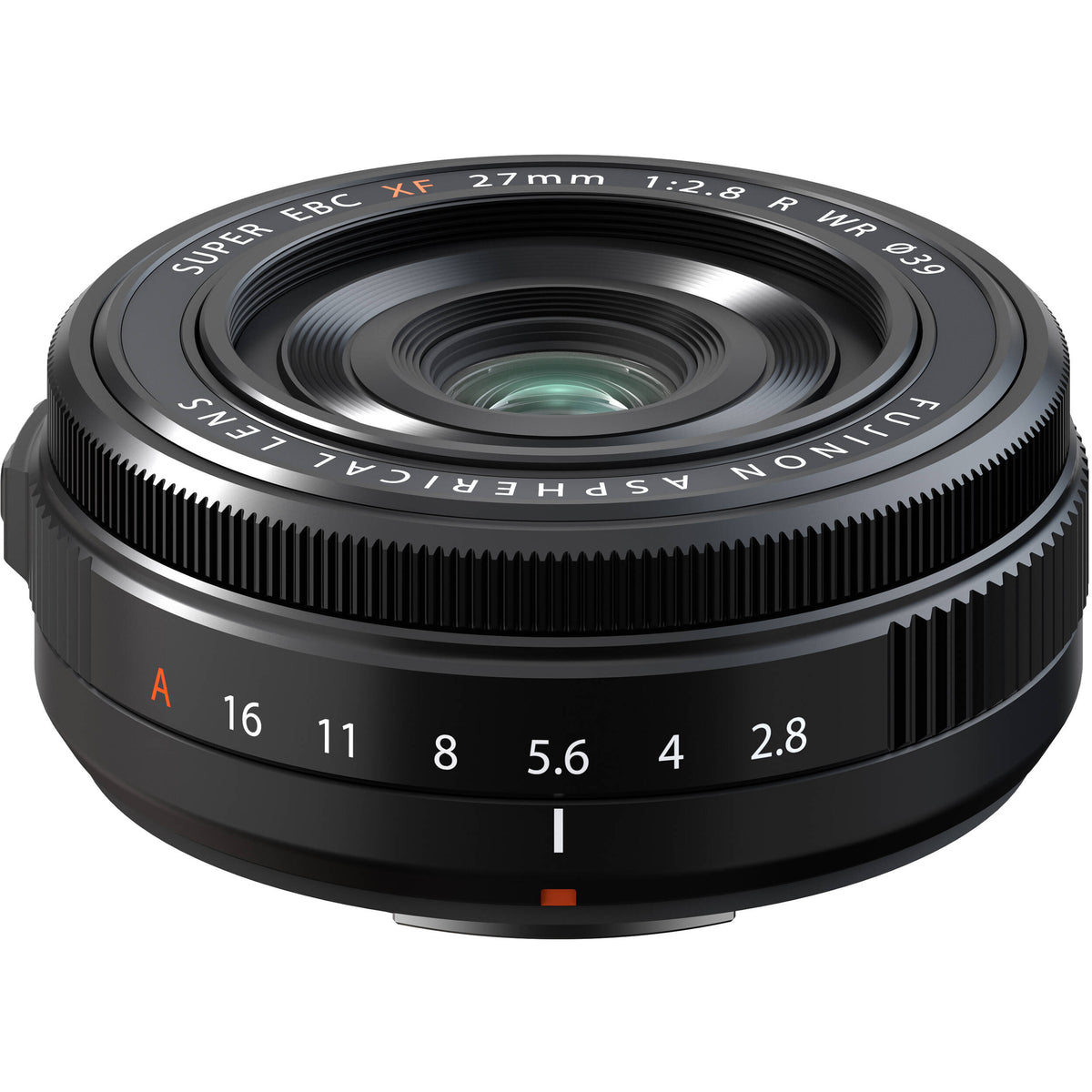 Lente Fujifilm XF 27mm f/2.8 R WR - vista principal