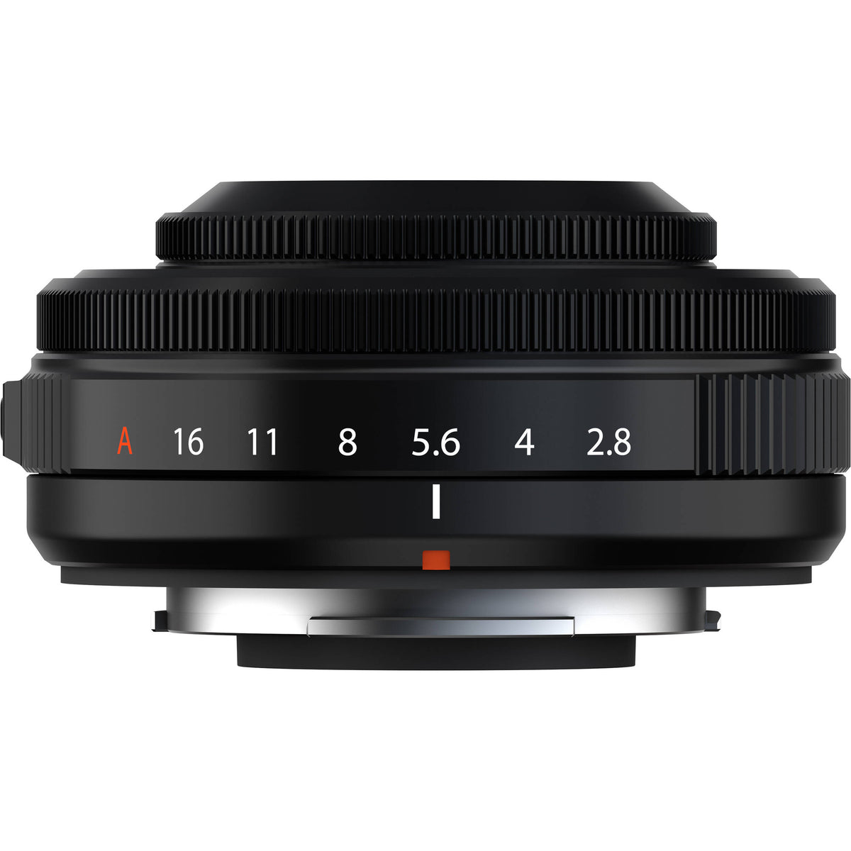 Lente Fujifilm XF 27mm f/2.8 R WR - vista trasera