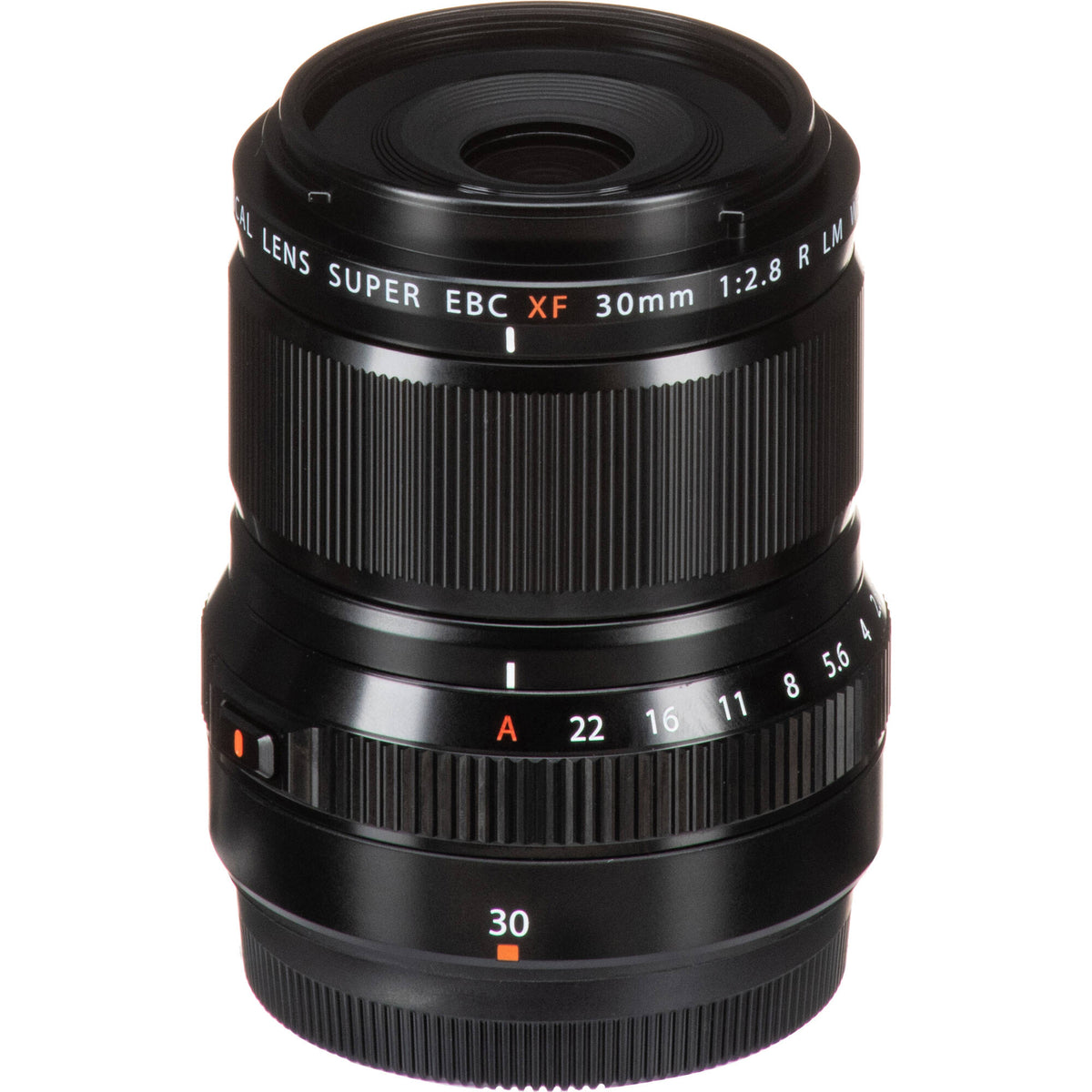 Lente Fujifilm XF 30mm f/2.8 R LM WR Macro - contenido de la caja