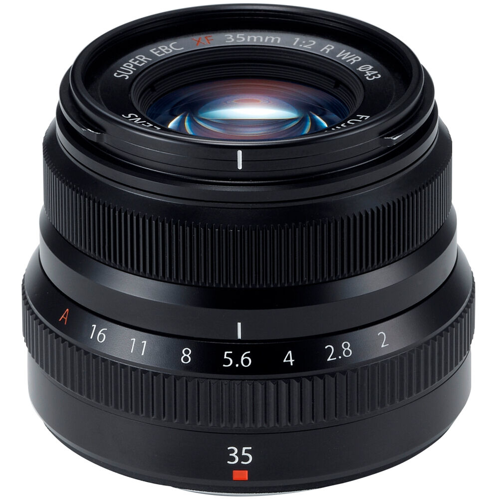 Lente Fujifilm XF 35mm f/2 R WR (Negro) - vista principal
