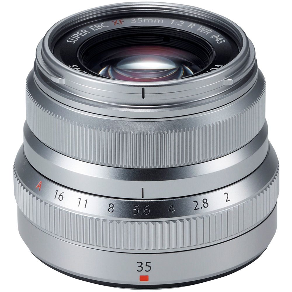 Lente Fujifilm XF 35mm f/2 R WR (Plateado) - vista principal