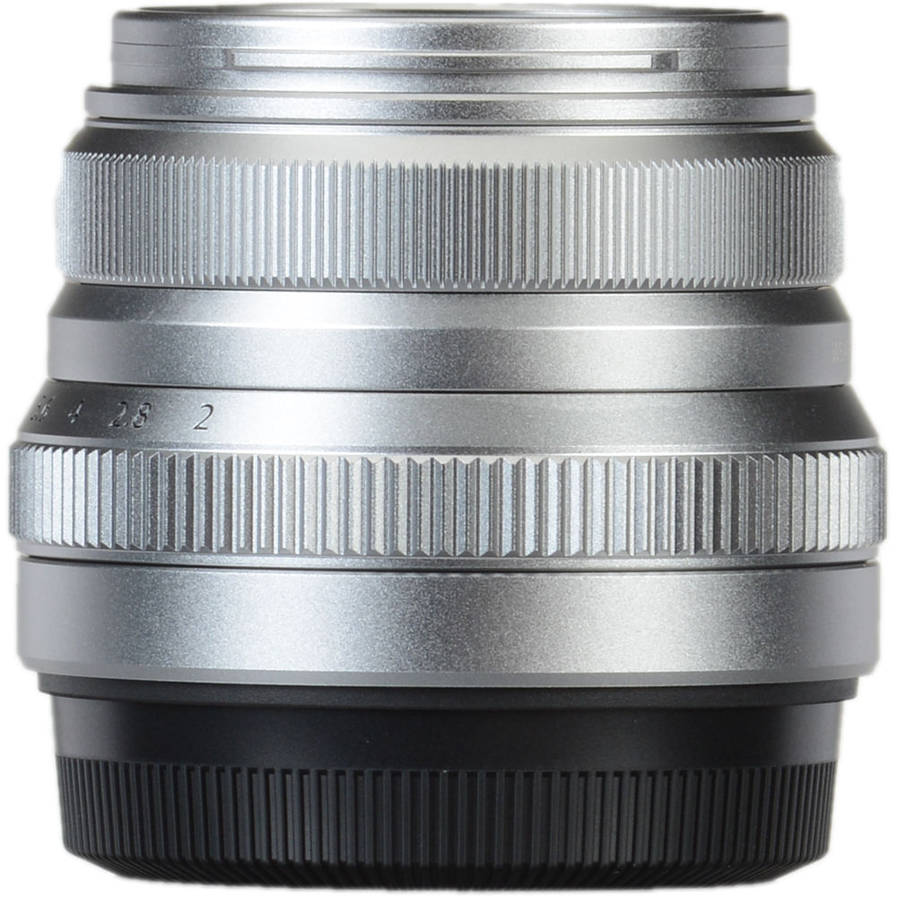 Lente Fujifilm XF 35mm f/2 R WR (Plateado) - en uso