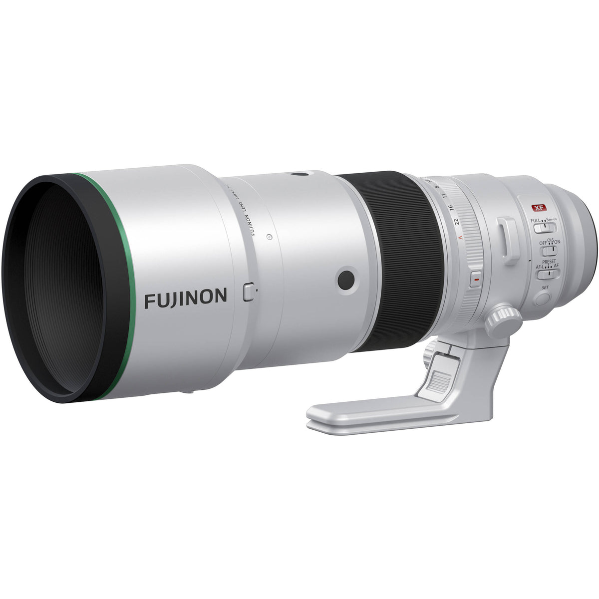 Lente Fujifilm XF 400mm f/4.5 R LM OIS WR - puertos y conexiones