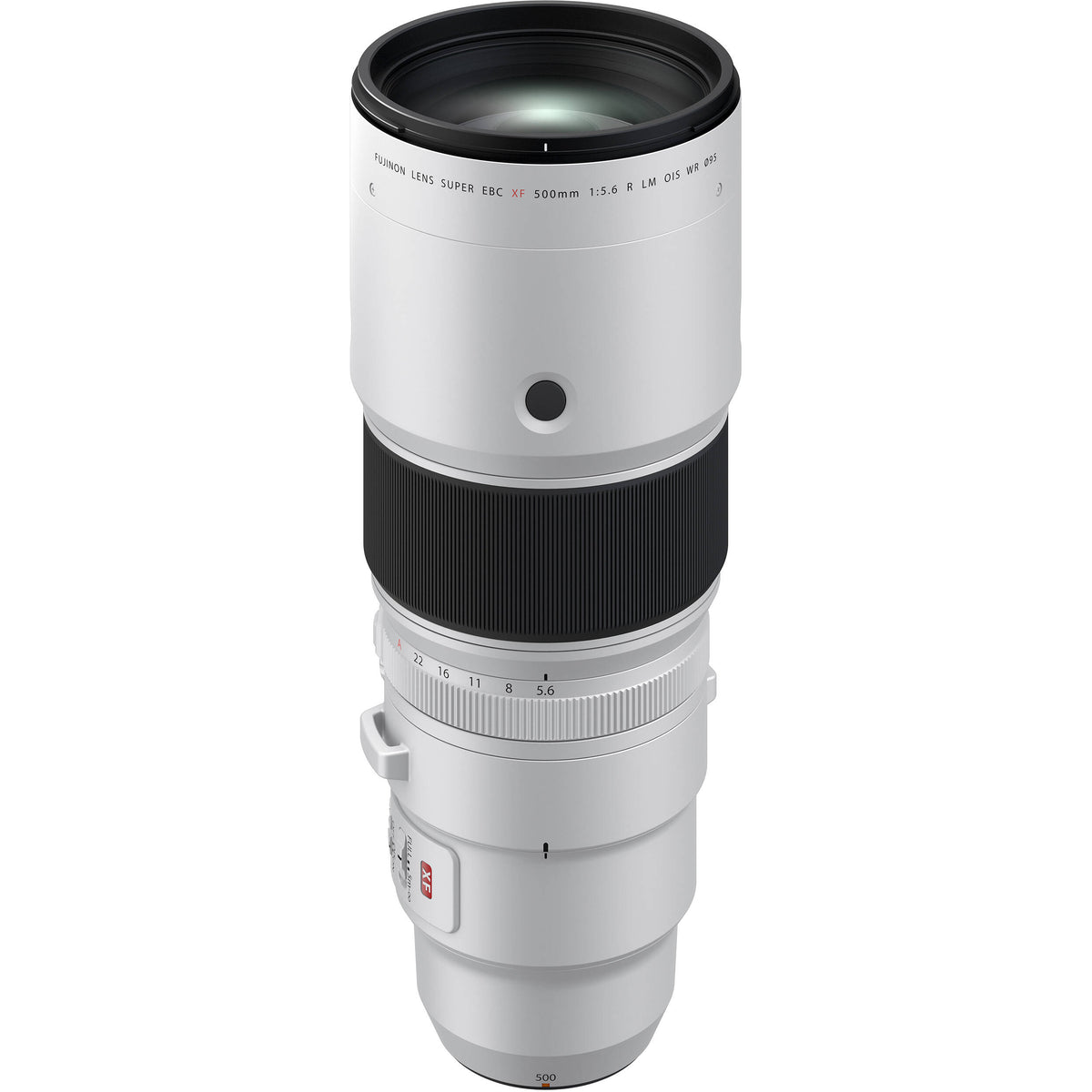 Lente Fujifilm XF 500mm f/5.6 R LM OIS WR - vista principal