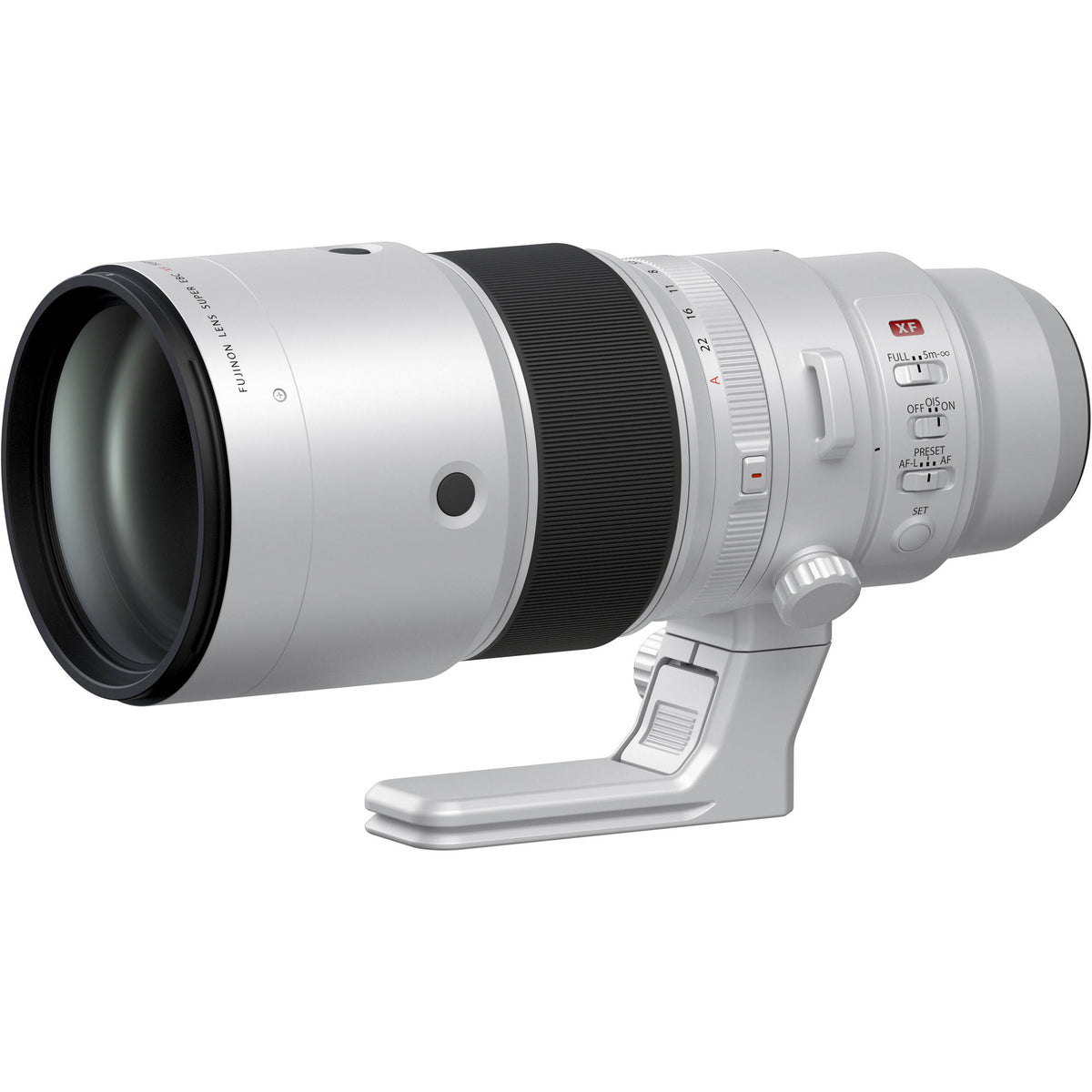 Lente Fujifilm XF 500mm f/5.6 R LM OIS WR - vista frontal
