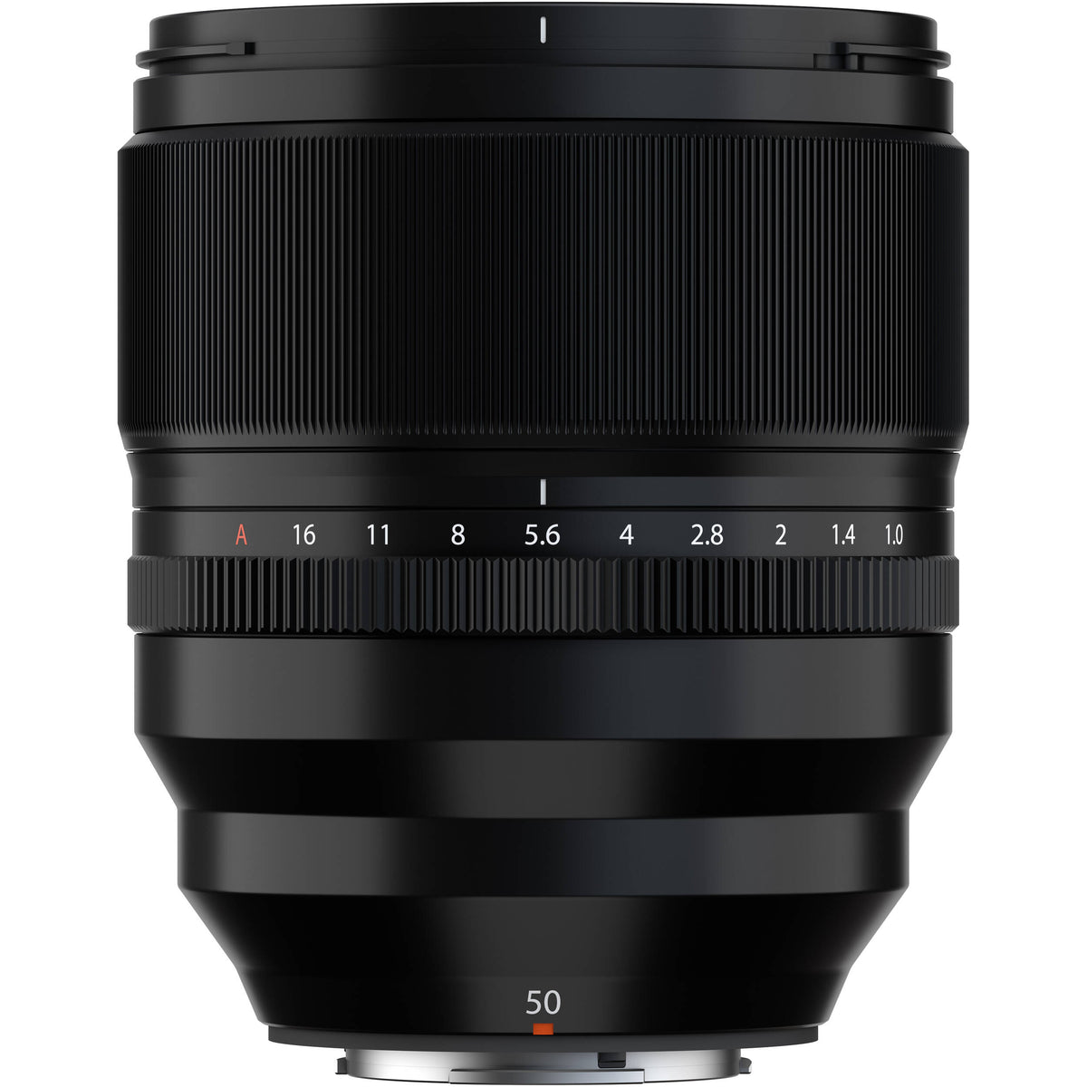 Lente Fujifilm XF 50mm f/1.0 R WR - vista frontal