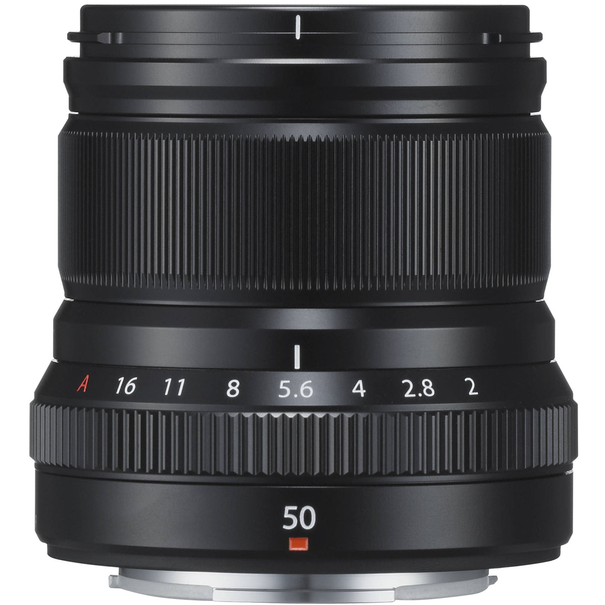 Lente Fujifilm XF 50mm f/2 R WR (Negro) - vista trasera