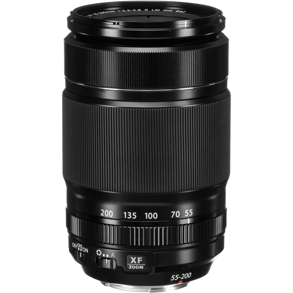 Lente Fujifilm XF 55-200mm f/3.5-4.8 R LM OIS - vista frontal