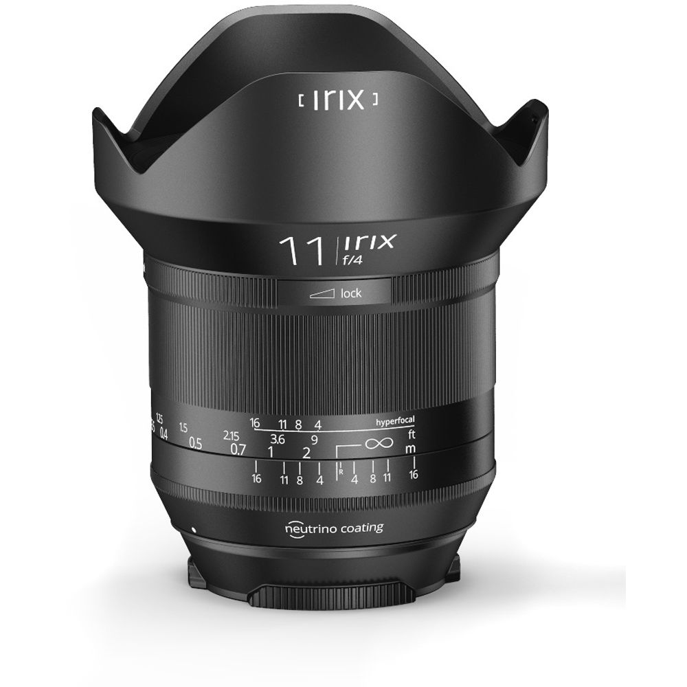 Lente IRIX 11mm f/4 Firefly - vista trasera