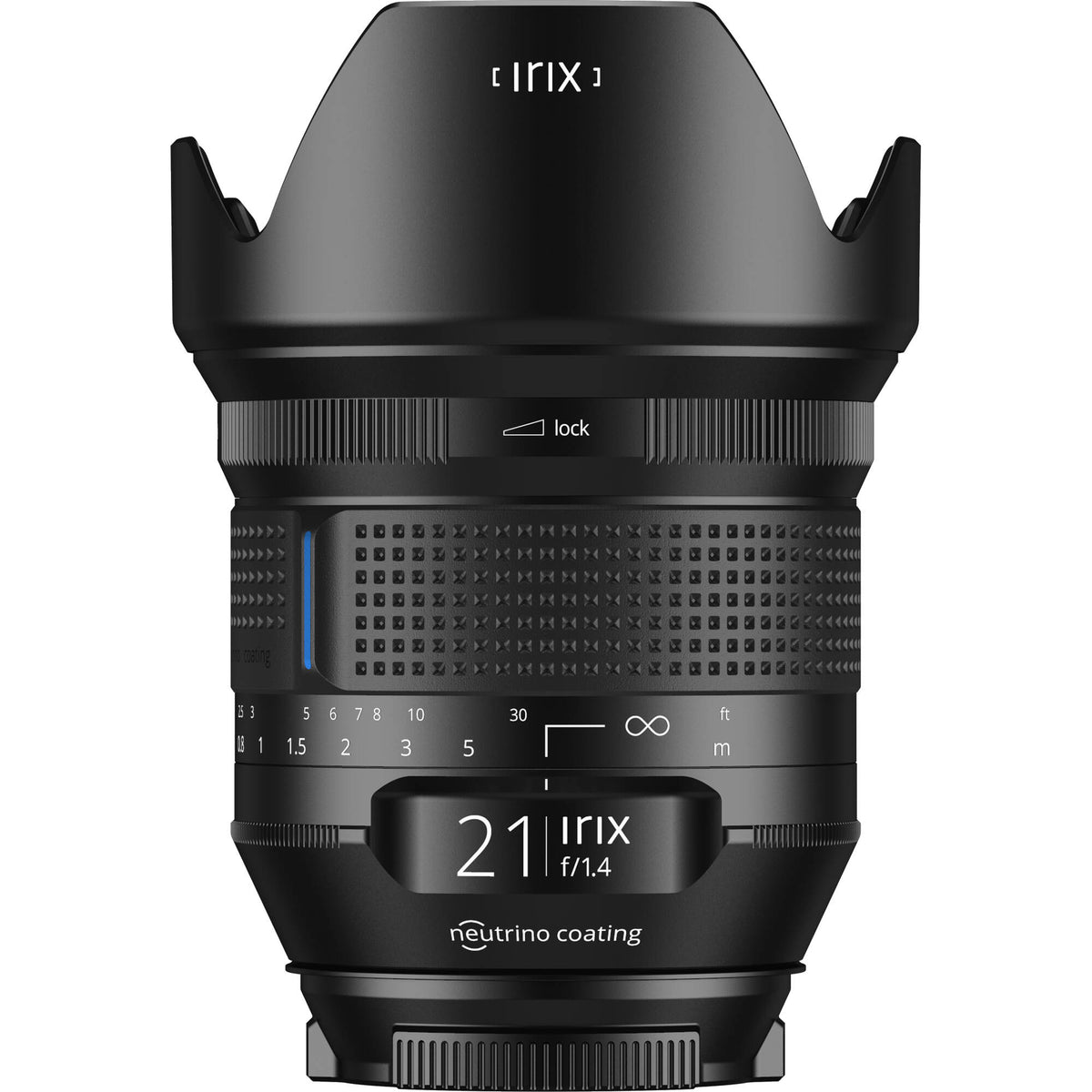 Lente IRIX 21mm f/1.4 Dragonfly - contenido de la caja