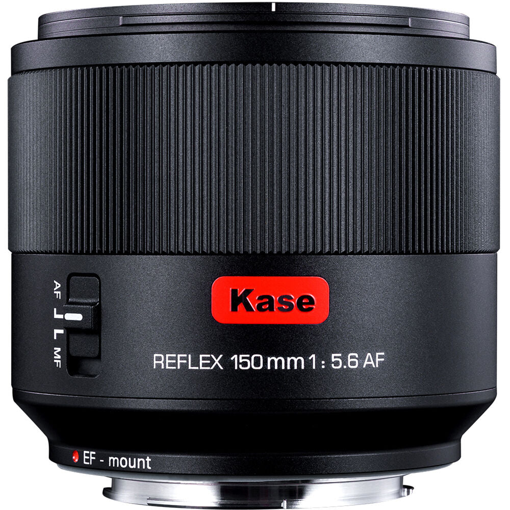 Lente Kase 150mm f/5.6 AF Reflex Mirror - vista frontal