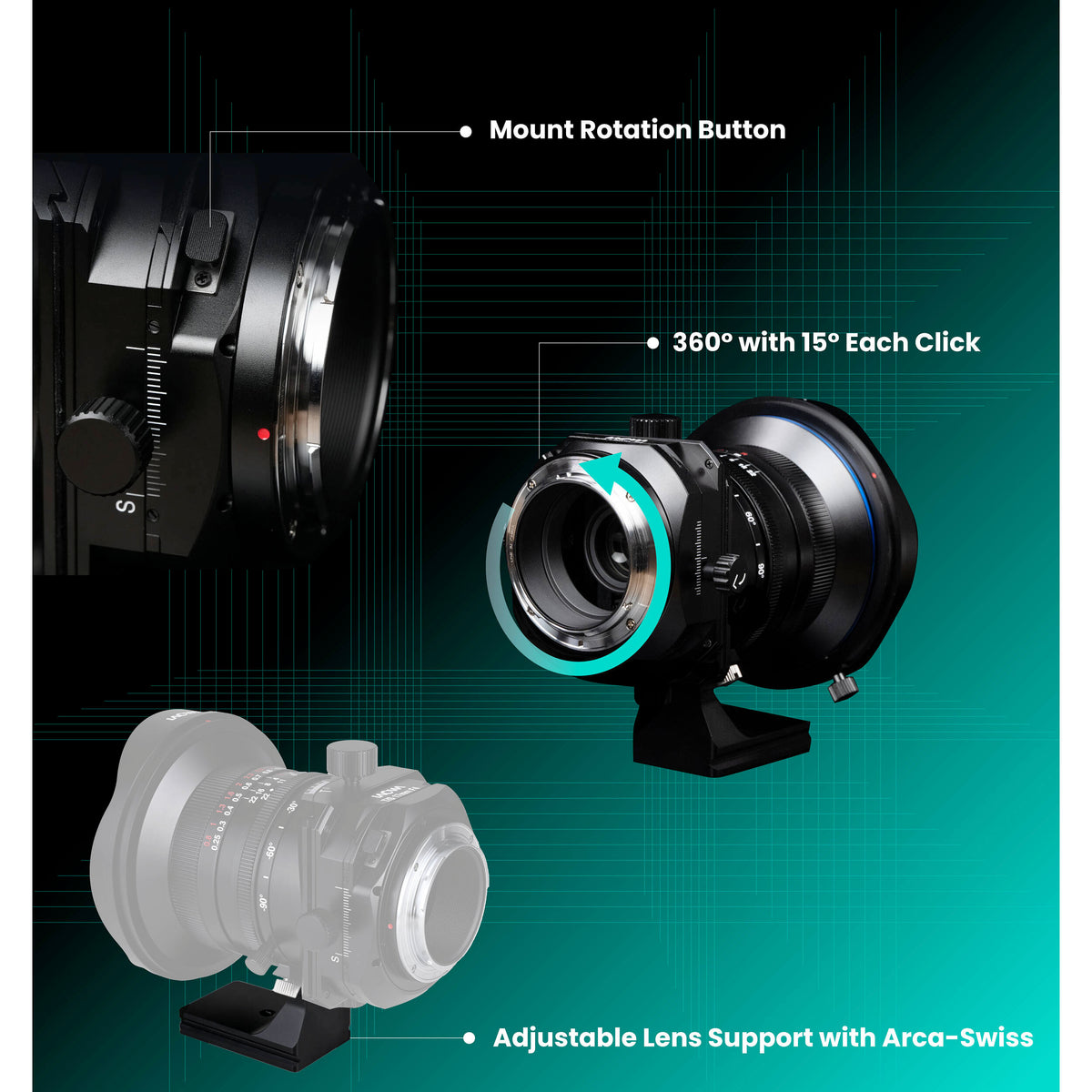Lente Laowa 17mm f/4 Zero-D Shift (Montura Sony E)
