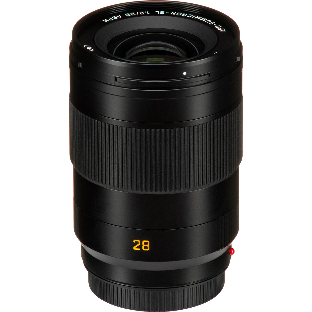 Lente Leica APO-Summicron-SL 28mm f/2 ASPH. - vista frontal