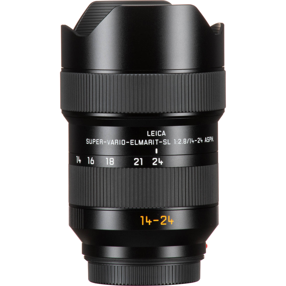 Lente Leica Super-Vario-Elmarit-SL 14-24mm f/2.8 ASPH. - vista lateral