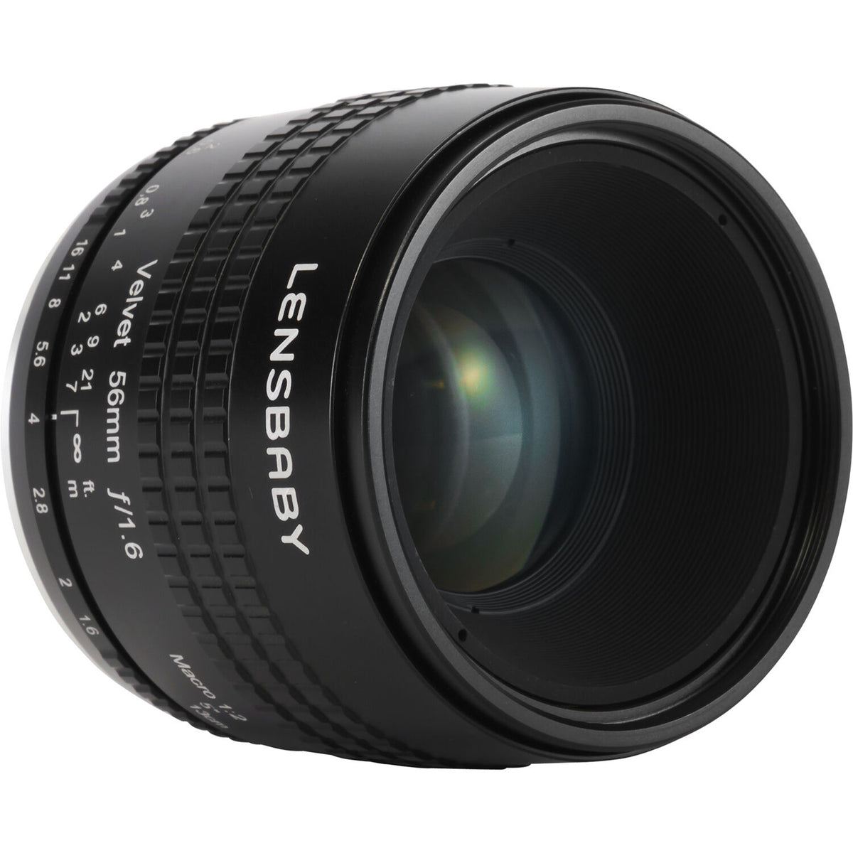 Lente Lensbaby Velvet 56mm f/1.6 (Negro) - vista trasera