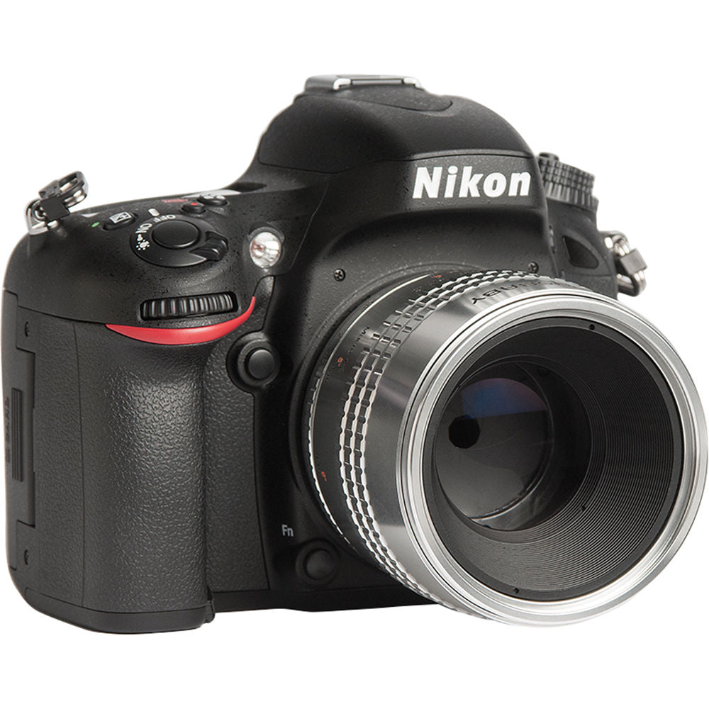 Lente Lensbaby Velvet 56mm f/1.6 (Plateado) - vista trasera