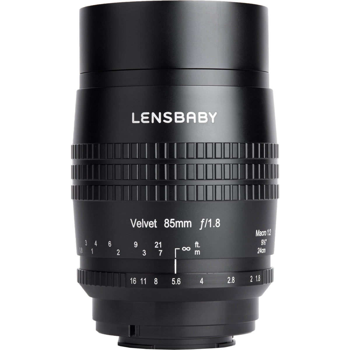Lente Lensbaby Velvet 85mm f/1.8 - vista trasera