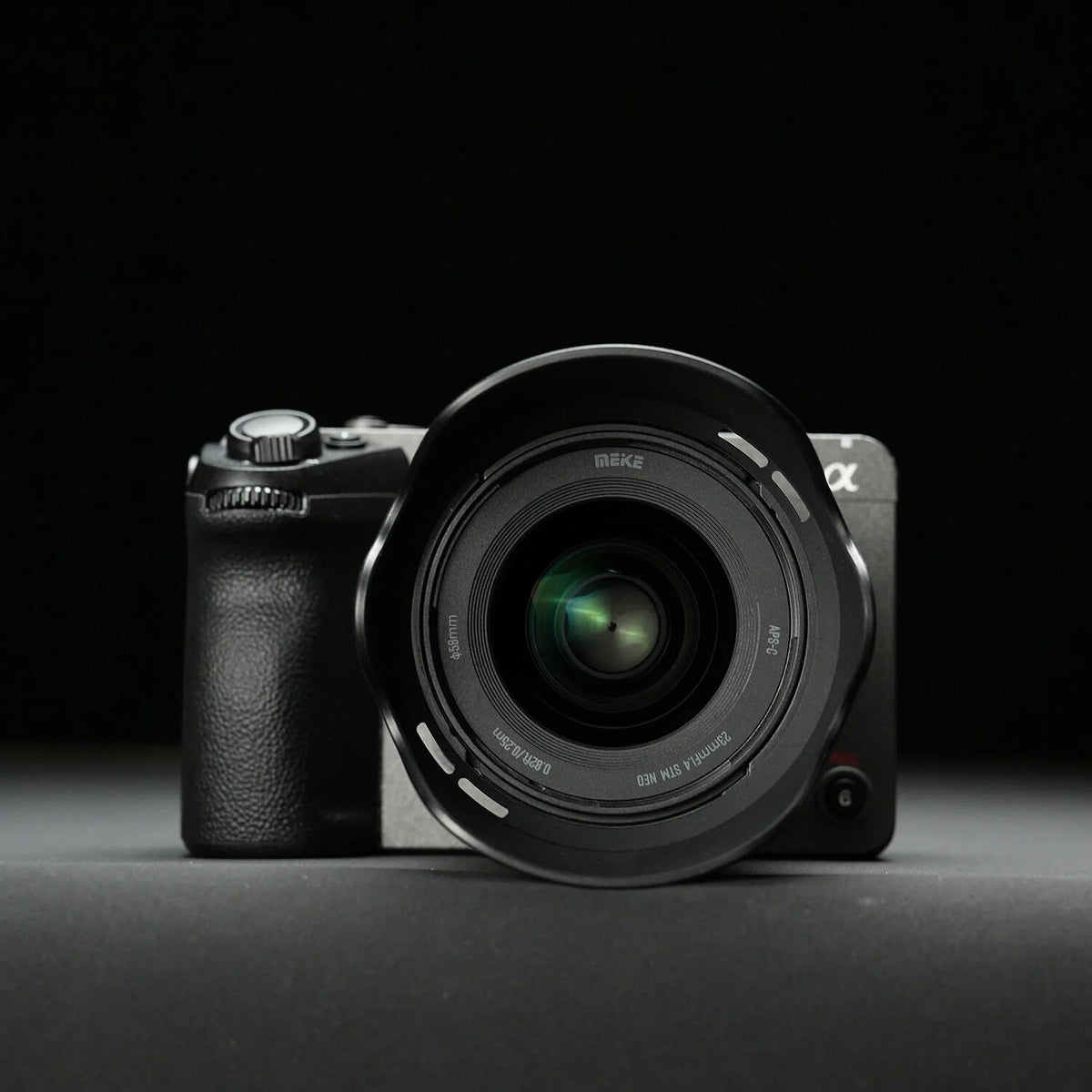 Lente Meike 23mm f/1.4 AF - en uso